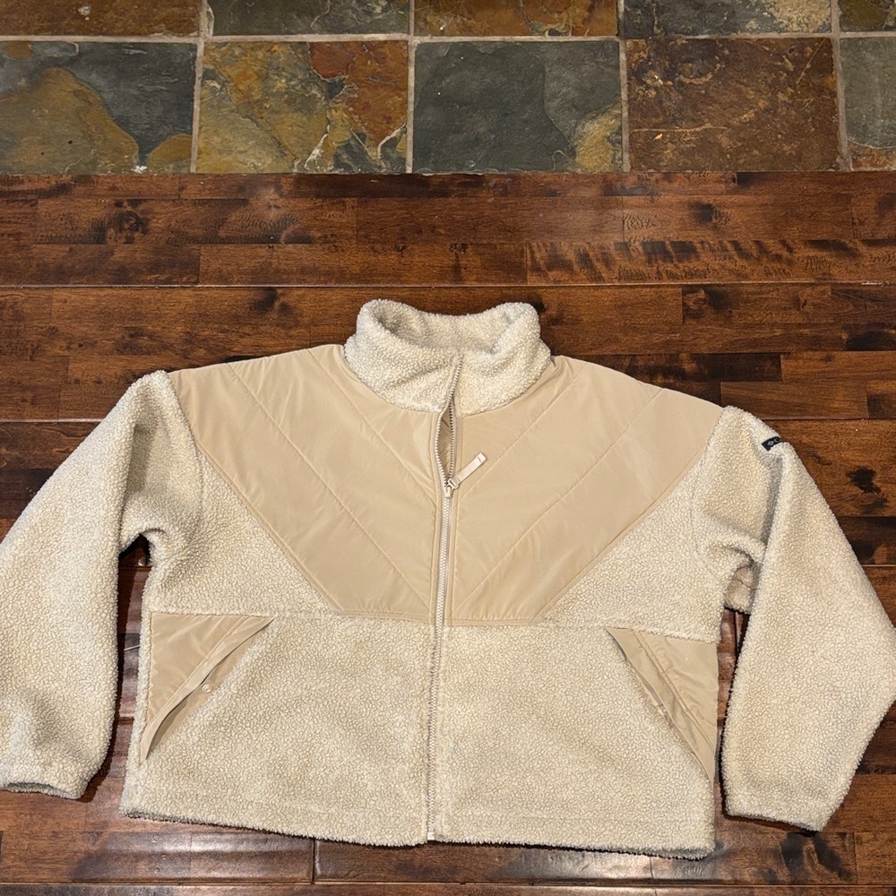 Columbia Beige and Cream Jacket